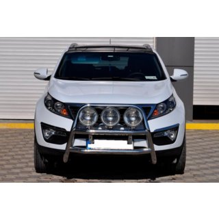Bull Bar WT018 (Stainless Steel) Kia Sportage 2010-2015 photo 2