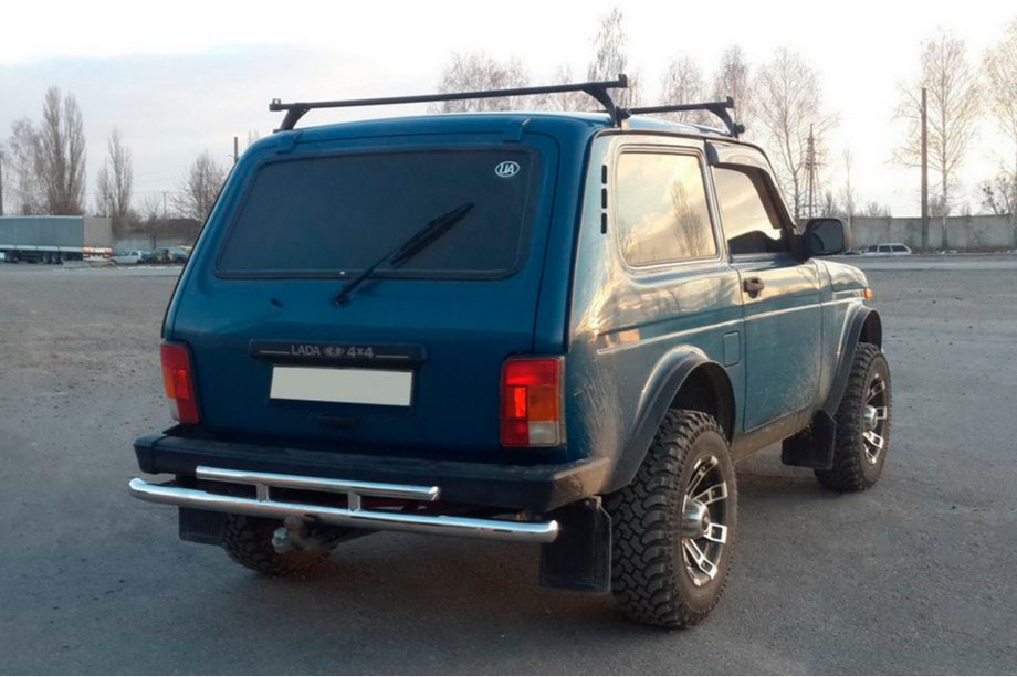 Lada Niva and Urban 1977- Rear bar AK002 double Image