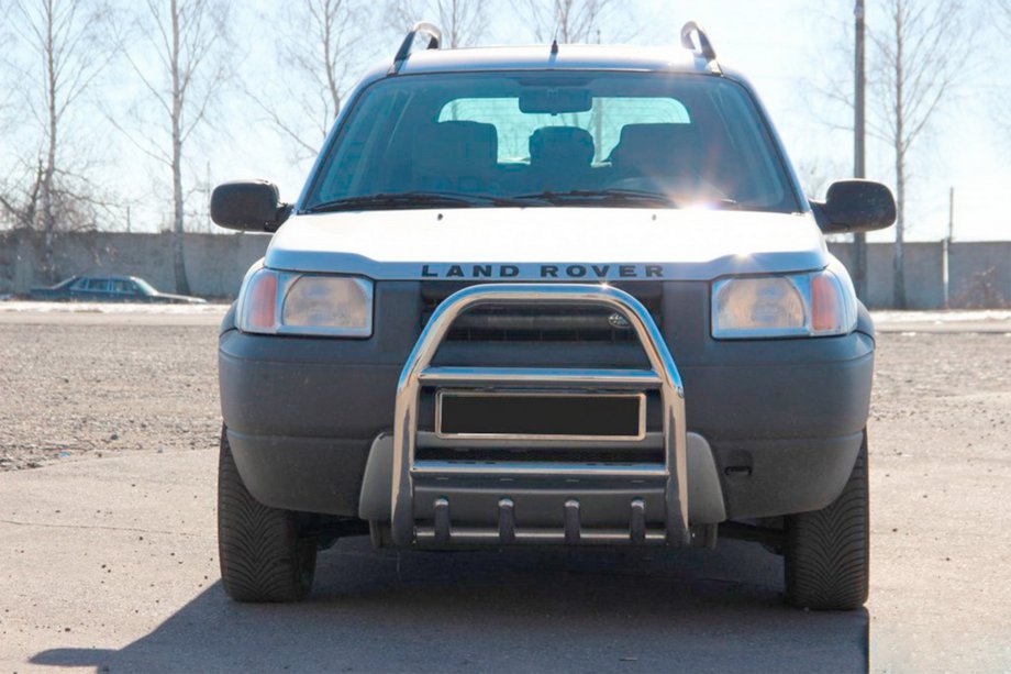 Land Rover Freelander I 1997-2006 Bull Bar QT007 (Stainless Steel) Image