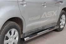 Mitsubishi ASX 2010-2023 Side Bars BB002 (2 pcs, Stainless Steel) photo 3