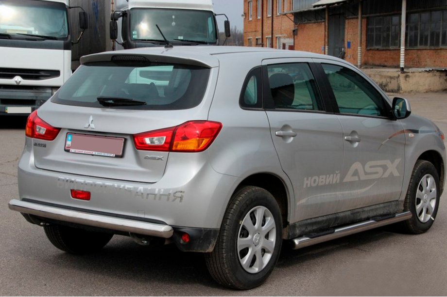 Mitsubishi ASX 2010-2023 Side Bars BB002 (2 pcs, Stainless Steel) Photo 4