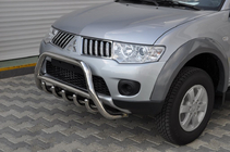 Mitsubishi L200 2006-2015 Bull Bar WT003 (Stainless Steel) photo 3