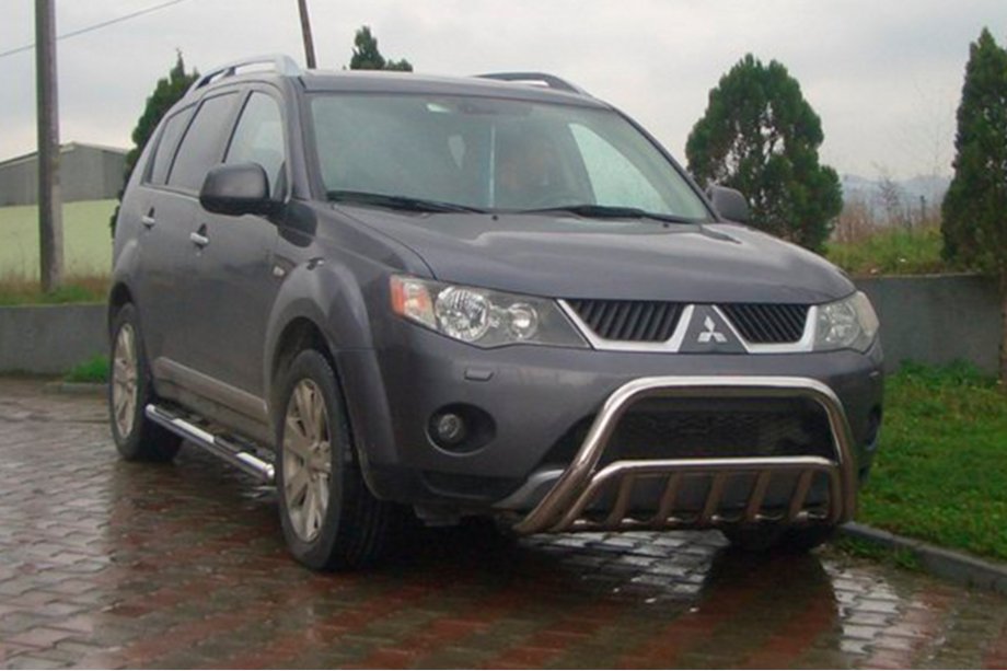 Mitsubishi Outlander 2006-2012 Front Bar WT002 (Stainless Steel) Photo 2