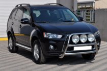Mitsubishi Outlander 2006-2012 Bull Bar WT018 (2010-2012, stainless steel) photo 2