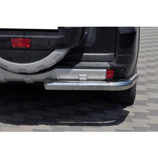 Rear Bar AK003 (Stainless Steel) Mitsubishi Pajero Wagon IV 2006-2021 photo 2