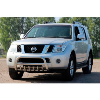 Bull Bar WT008 (Stainless Steel) Nissan Pathfinder R51 2005-2014 photo 4