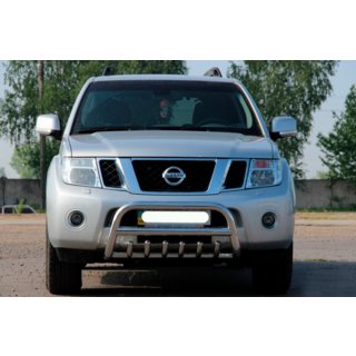 Bull Bar WT008 (Stainless Steel) Nissan Pathfinder R51 2005-2014 photo 3