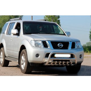 Bull Bar WT008 (Stainless Steel) Nissan Pathfinder R51 2005-2014 photo 2