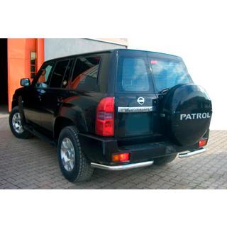 Rear Corner Bars AK003 (2 pcs, stainless steel)