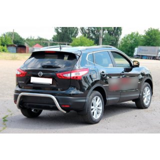 Rear Bar AK007-1 (Stainless Steel) Nissan Qashqai 2014-2021 photo 1