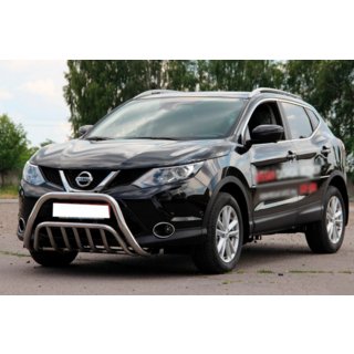 Bull Bar WT002 (Stainless Steel) Nissan Qashqai 2014-2021 photo 2