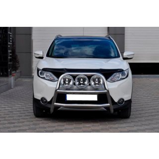 Bull Bar WT018 (Stainless Steel) Nissan Qashqai 2014-2021 photo 2
