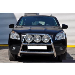 Bull Bar WT018 (Stainless Steel) Nissan Qashqai 2010-2014 photo 1