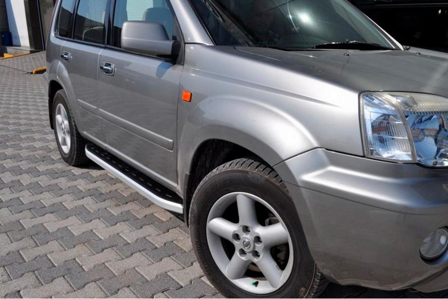 Nissan X-trail T30 2002-2007 Side Steps Fullmond (2 pcs, aluminum) Image