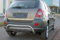 Opel Antara 2006-2017 Rear Bar AK007-1 (Stainless Steel) photo 1