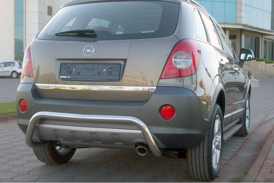 Opel Antara 2006-2017 Rear Bar AK007-1 (Stainless Steel) Image