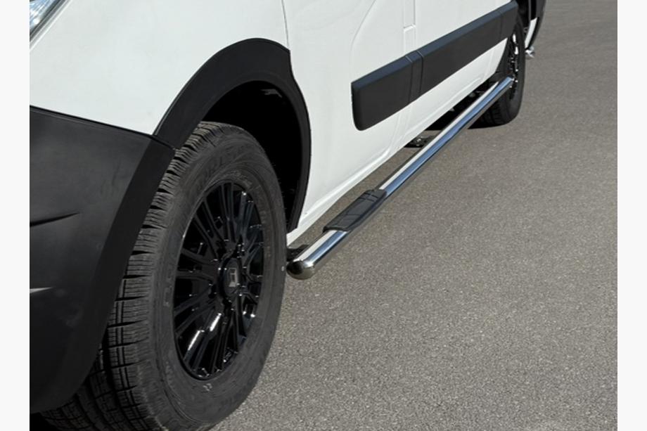 Renault Master 2011-2023 Side Bars BB002 (2 pcs, Stainless Steel) Long Wheelbase Photo 4