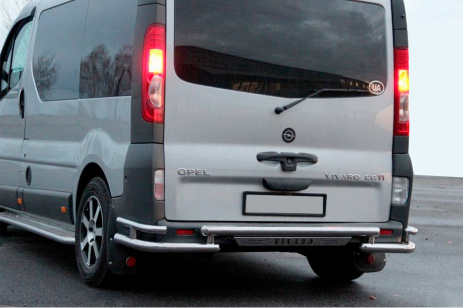 Renault Trafic 2001–2015 Rear Guard AK-Special (Stainless Steel) Photo 6
