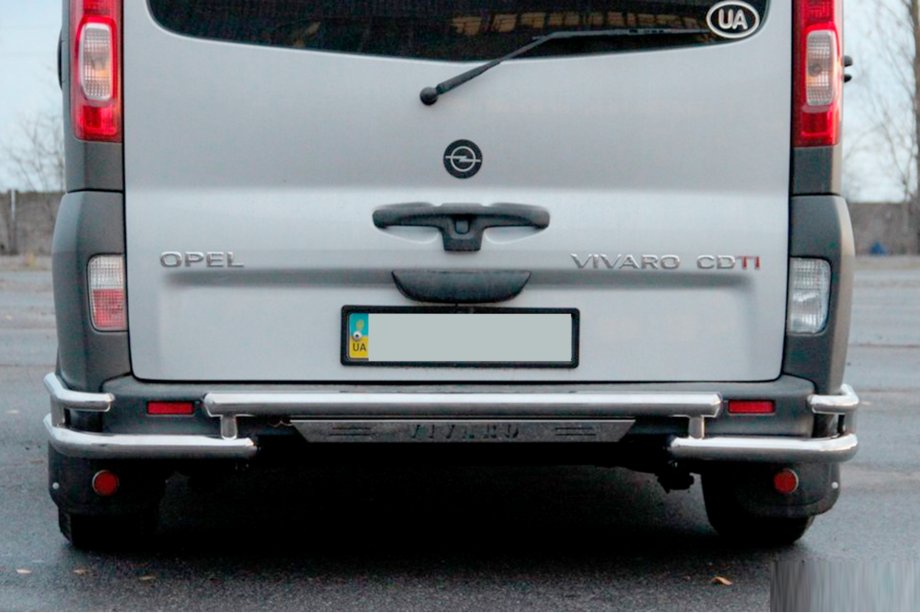 Renault Trafic 2001–2015 Rear Guard AK-Special (Stainless Steel) Photo 5