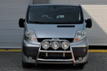Opel Vivaro 2001–2015 Bull Bar WT018 (Stainless Steel) photo 2