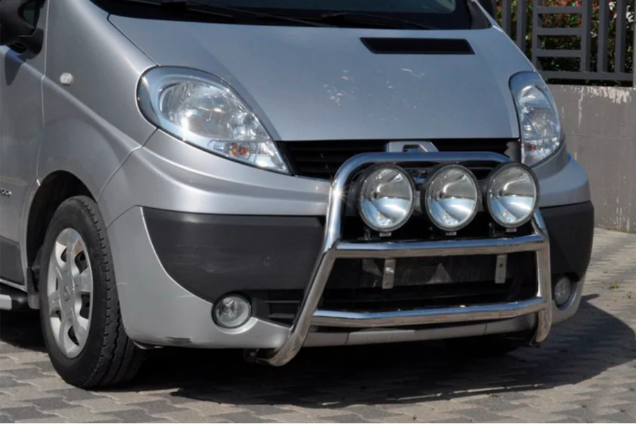 Opel Vivaro 2001–2015 Bull Bar WT018 (Stainless Steel) Image