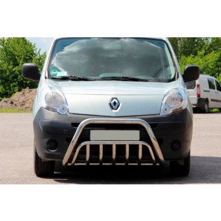 Front Bar WT002 (Stainless Steel) Renault Kangoo 2008–2020 photo 1