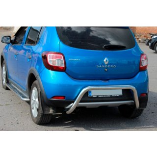 Rear Bar AK007 (Stainless Steel) Renault Sandero 2013-2022 photo 2