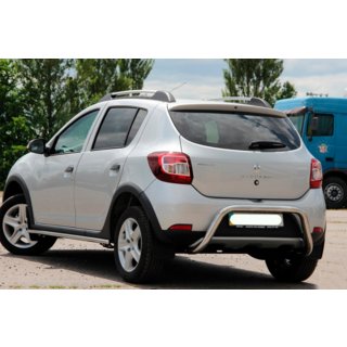 Rear Bar AK007 (Stainless Steel) Renault Sandero 2013-2022 photo 4