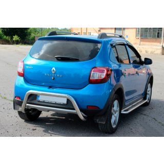 Rear Bar AK007 (Stainless Steel) Dacia Sandero 2013-2020 photo 2
