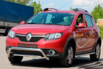 Dacia Sandero 2013-2020 Front Bar WT007 (Stainless Steel) photo 1