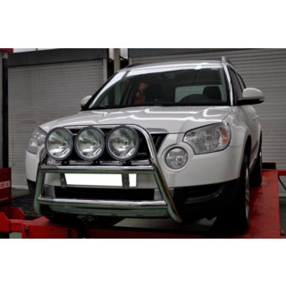 Bull Bar WT018 (Stainless Steel) Skoda Yeti 2009-2017 photo 3