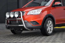 SsangYong Korando 2010-2019 Bull Bar WT018 (Stainless Steel) photo 2