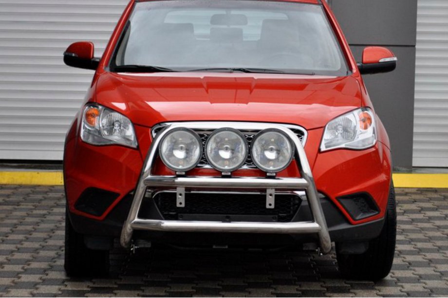 SsangYong Korando 2010-2019 Bull Bar WT018 (Stainless Steel) Photo 3
