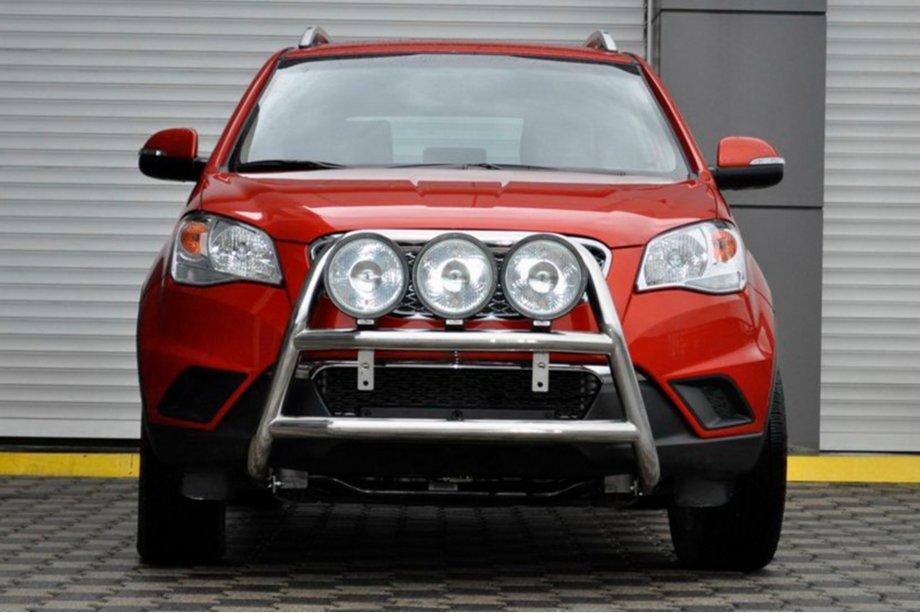SsangYong Korando 2010-2019 Bull Bar WT018 (Stainless Steel) Image