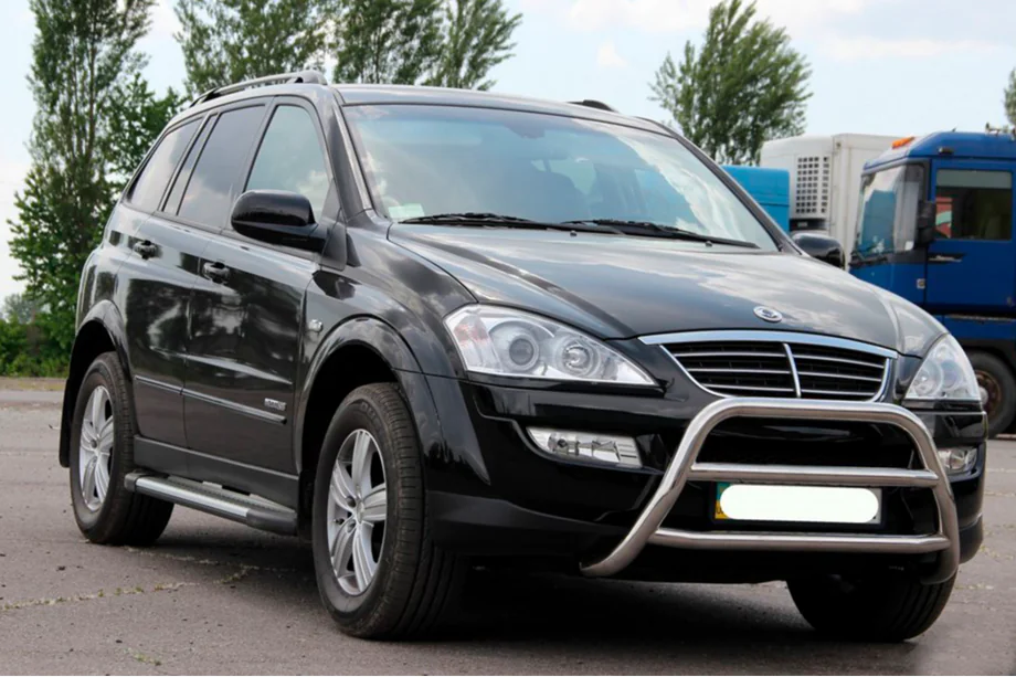 SsangYong Kyron 2005-2014 Bull Bar WT022 Stainless Steel Photo 3