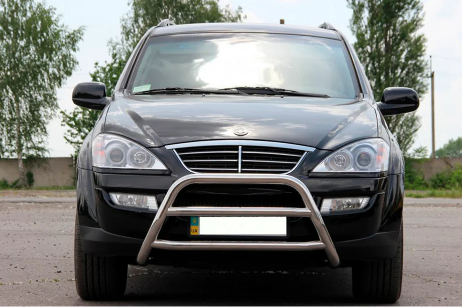 SsangYong Kyron 2005-2014 Bull Bar WT022 Stainless Steel Photo 2