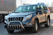 Toyota Land Cruiser Prado 150 2009-2023 Bull Bar WT002 (Stainless Steel) photo 6