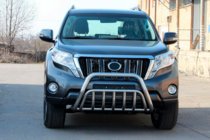 Toyota Land Cruiser Prado 150 2009-2023 Bull Bar WT002 (Stainless Steel) photo 5