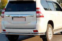 Toyota Land Cruiser Prado 150 2009-2023 Rear Bar AK005-2 (Stainless Steel) photo 1