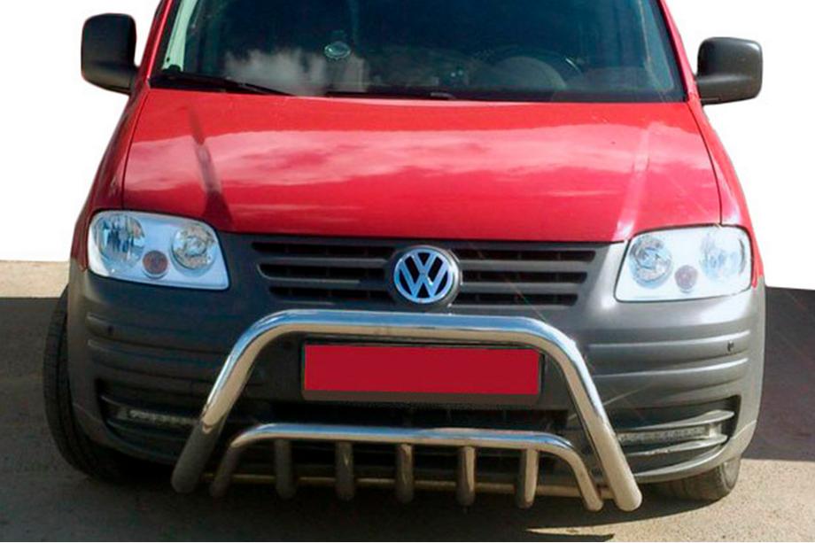 Volkswagen Caddy 2010-2015 Bull Bar WT002 (60 mm, Stainless Steel) Image