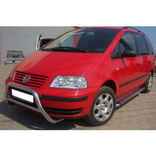 Bull Bar WT005 (Stainless Steel) Volkswagen Sharan 1995-2010 photo 2
