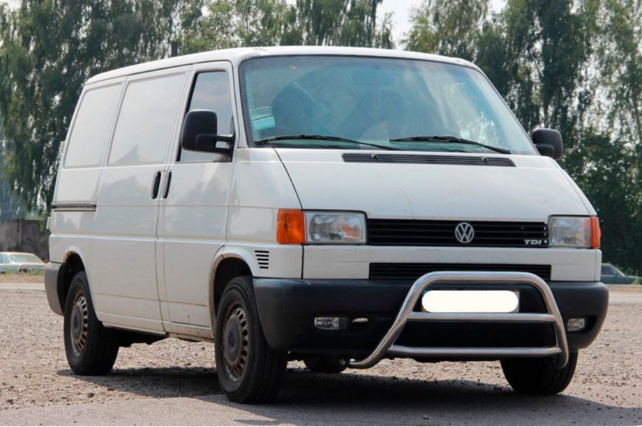 Volkswagen T4 Transporter 1990-2003 Bull Bar WT022 Stainless Steel Image