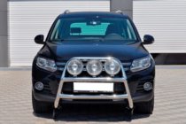 Volkswagen Tiguan 2007-2016 Bull Bar WT018 (Stainless Steel) photo 2