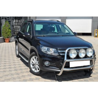Bull Bar WT018 (Stainless Steel) Volkswagen Tiguan 2007-2016 photo 1