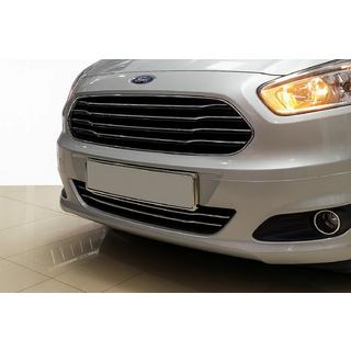 Grille Covers OmsaLine (2014-2018, 4 pcs, stainless steel) Ford Courier 2014-2023 photo 3