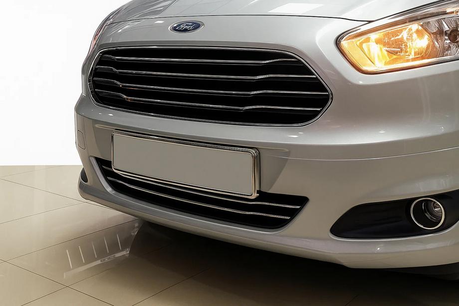 Ford Courier 2014-2023 Stainless Steel Bumper Protectors (2014-2018, 2 pcs) Image