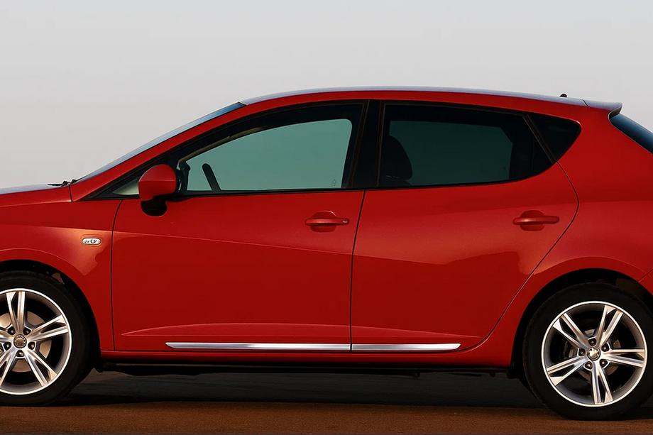 Seat Ibiza 2010-2017 Door Mouldings OmsaLine (4 pcs, Stainless Steel) Image