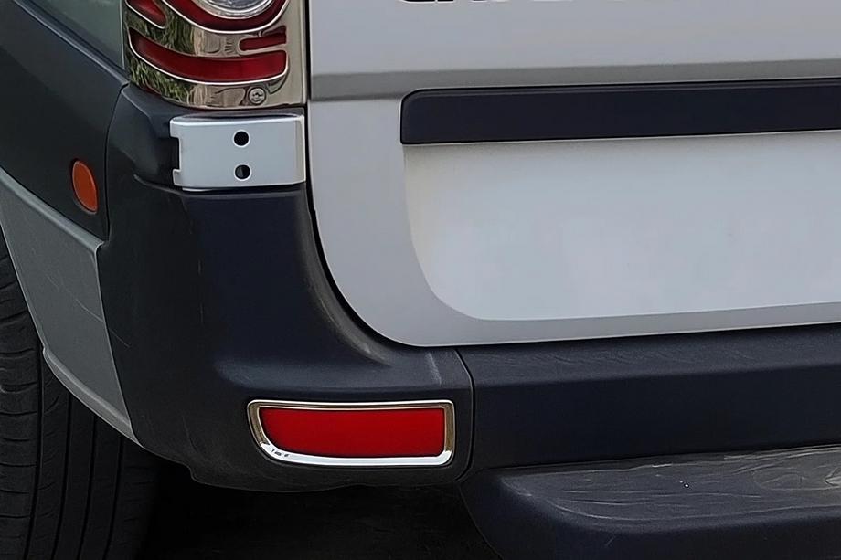 Mercedes Sprinter W906 2006–2018 Reflector Covers (2 pcs, Stainless Steel) Photo 1