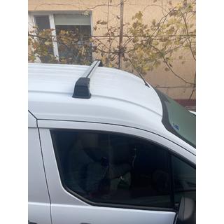 Roof bars for original mounting points lockable (2 pcs) Ford Courier 2014-2023 photo 2