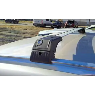 Lockable roof bars for integrated roof rails Skybar V2 (2 pcs) photo 1